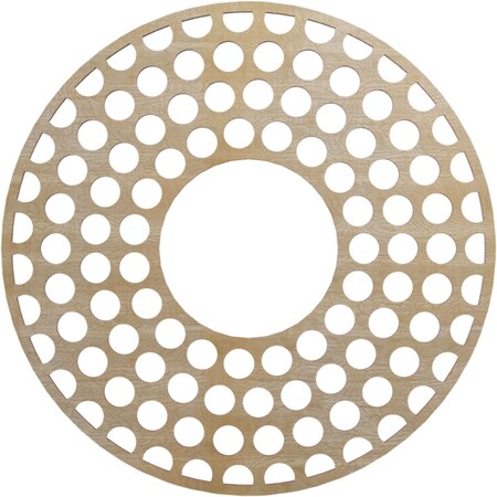 Ekena Millwork Fink Wood Fretwork Pierced Ceiling Medallion, Birch, 22"OD x 8"ID x 3/8"T CMWP22X22X0375FFBI